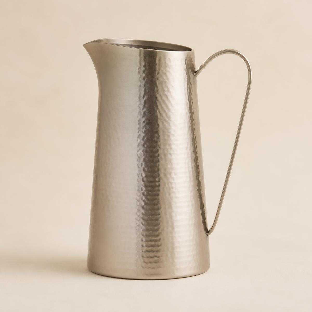 The Hammered Metal Jug